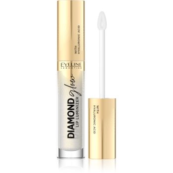 Eveline Cosmetics Diamond Glow Luciu de Buze sclipitor cu acid hialuronic - imagine 2